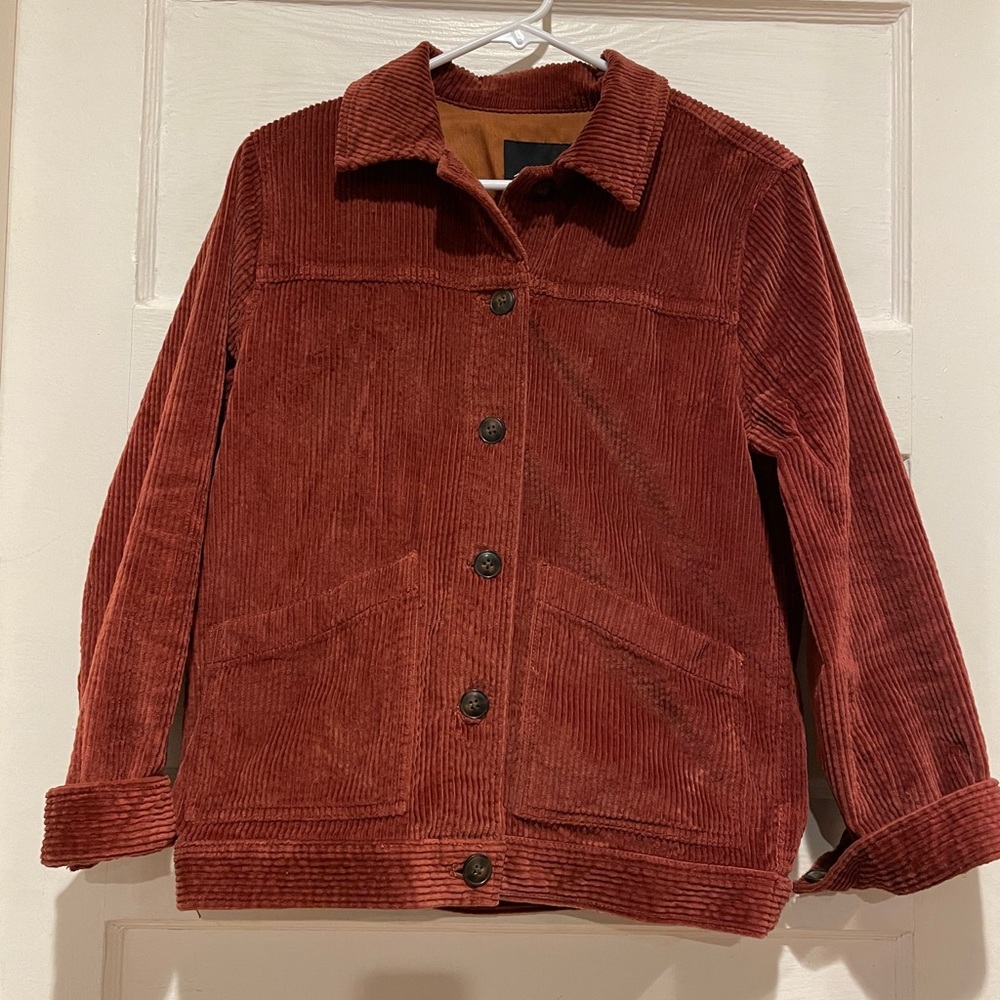 Madewell Corduroy Chore Swing Coat
